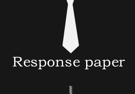 Response paper