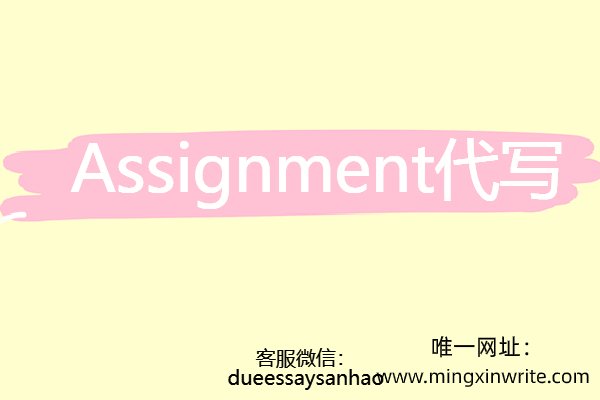 Assignment代写